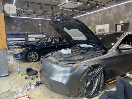 벤츠s350d 전체랩핑 / 광주 광산구 하남동