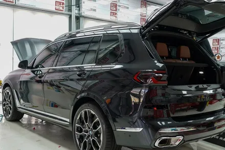BMW X7 전체 무광 PPF 인디비주얼 올블랙 에디션 만들기. 광주 자동차 PPF 랩마블 스튜디오 / 광주 광산구 하남동