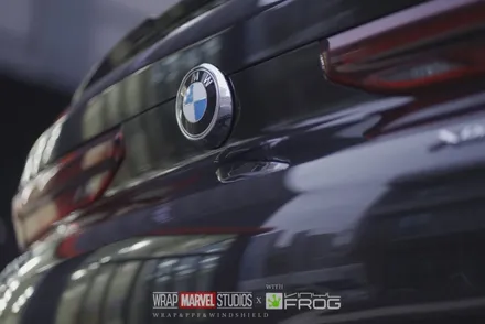 광주랩핑 전문매장 랩마블스튜디오 bmw x6 고광택필름 전체랩핑 / 광주 광산구 하남동