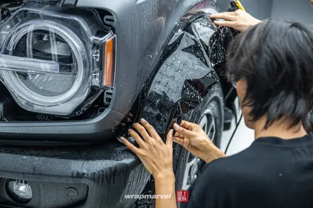 광주 PPF 포드 브롱코 전체 무광, 말 엠블럼까지? 안아주고 가셨음;; / 광주 광산구 하남동