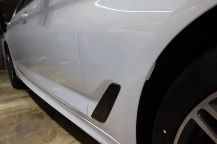 광주 BMW 랩핑 홀로그램 화이트 오묘한 컬러 / 광주 광산구 하남동