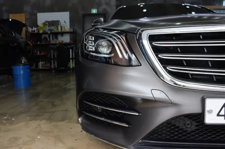 벤츠s350d 전체랩핑 / 광주 광산구 하남동