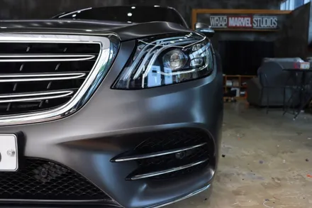 벤츠s350d 전체랩핑 / 광주 광산구 하남동