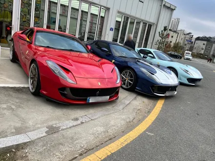 광주 페라리 PPF 812gts 프론트패키지 후 데칼 랩핑까지 / 광주 광산구 하남동