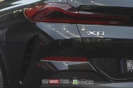 광주랩핑 전문매장 랩마블스튜디오 bmw x6 고광택필름 전체랩핑 / 광주 광산구 하남동