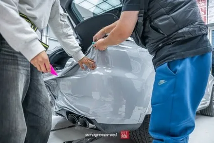 크레용 랩핑? 컬러 PPF랑 비교하세요. 카이엔 전체 컬러 PPF 광주 랩마블 스튜디오 본점 / 광주 광산구 하남동