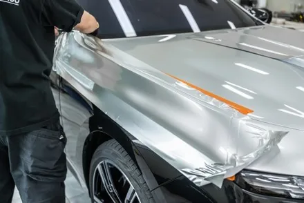 BMW i7 투톤 랩핑하고 전체PPF. 광주 랩마블의 기술을 차 한대에 다넣음 / 광주 광산구