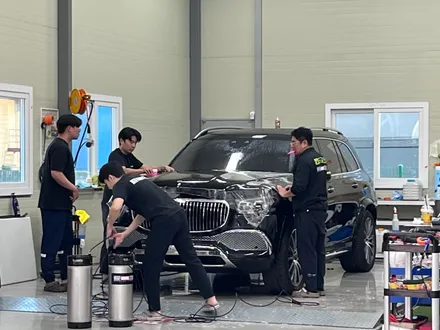 벤츠  GLS 400d 전체 PPF 시공 / 블랙차량 PPF시공시 주의할점 / 광주 랩마블스튜디오 / 광주 광산구