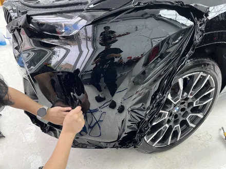 BMW X6 카본블랙은 광이 부족하다. 블랙 PPF 전체 시공 광주 랩마블스튜디오 본점 / 광주 광산구 하남동