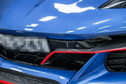 광주 카본 랩핑 PPF로 콜벳 범퍼 포인트 라인까지, 순정인 줄 알 걸? / 광주 광산구