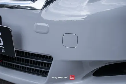 광주 자동차 랩핑 GS350 실버에서 시멘트, 도장 컨디션이 안 좋아도 괜찮아 / 광주 광산구 하남동