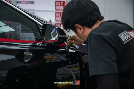 광주 PPF 벤츠 S500 전체 시공 + 크롬죽이기, 튜닝에 가까운 광 / 광주 광산구 하남동
