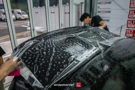 김해 듀오톤 랩핑 하판 시공 + 전체 PPF BMW 7시리즈 / 광주 광산구 하남동