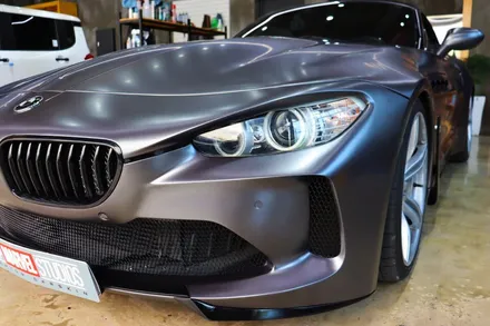 광주랩핑 BMW Z4 데시뇨 사틴다크그레이 시공 / 광주 광산구 하남동