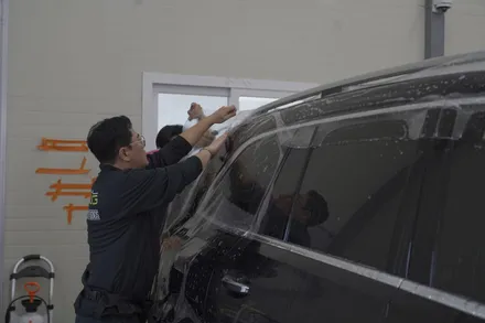 벤츠  GLS 400d 전체 PPF 시공 / 블랙차량 PPF시공시 주의할점 / 광주 랩마블스튜디오 / 광주 광산구