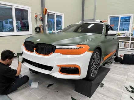 전체랩핑 / BMW / 5시리즈 / 광주 광산구