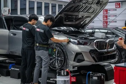 BMW 5시리즈 전체 PPF 실내까지 울트론 HPF - 광주 랩마블 스튜디오 본점 / 광주 광산구 하남동