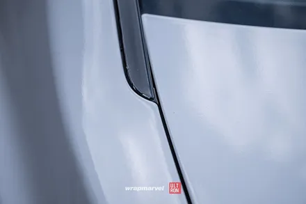광주 자동차 랩핑 GS350 실버에서 시멘트, 도장 컨디션이 안 좋아도 괜찮아 / 광주 광산구 하남동