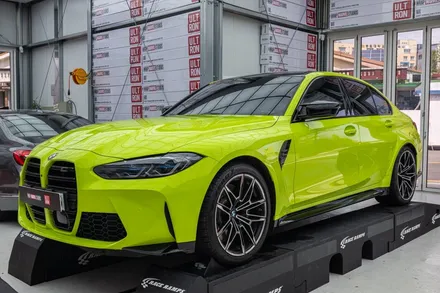 군산 랩핑 PPF, BMW M3 컬러체인지+앞유리 보호 랩마블 스튜디오 군산점 / 광주 광산구 하남동