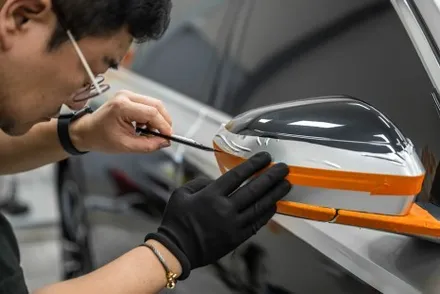 BMW i7 투톤 랩핑하고 전체PPF. 광주 랩마블의 기술을 차 한대에 다넣음 / 광주 광산구