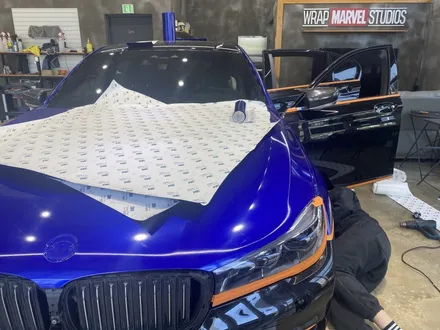 광주랩핑 전문샵 랩마블스튜디오 bmw730d 전체랩핑작업 / 광주 광산구 하남동