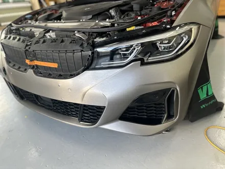 광주랩핑 전문매장 랩마블스튜디오 bmw340i 전체랩핑 / 광주 광산구 하남동