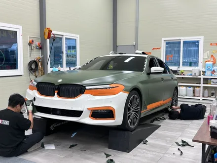 전체랩핑 / BMW / 5시리즈 / 광주 광산구