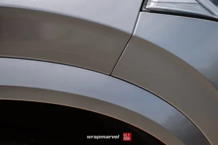 볼보 XC90 듀오톤 랩핑 상하판 투톤 별도 시공, 본넷은 블랙 PPF 광주 차량 랩핑은 랩마블 / 광주 광산구 하남동