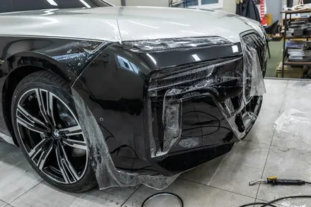 BMW i7 투톤 랩핑하고 전체PPF. 광주 랩마블의 기술을 차 한대에 다넣음 / 광주 광산구