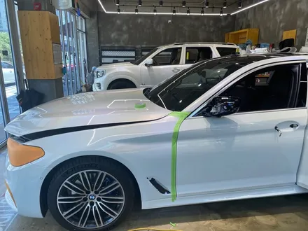 광주 BMW 랩핑 홀로그램 화이트 오묘한 컬러 / 광주 광산구 하남동
