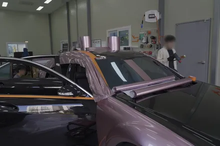 벤츠 S500 전체랩핑 / 광주랩핑전문 랩마블스튜디오 / 광주 광산구