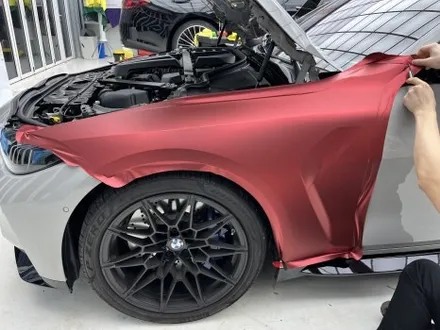 BMW M4 컨버터블 컬러 PPF 무광 컬러체인지, 울트론 컬러슈트 1100컬러 선택 가능 광주 랩마블 스튜디오 / 광주 광산구 하남동
