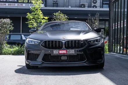 광주 전체 PPF BMW M8 무광 PPF 도색 수준의 디테일, 상세 사진 있어요. / 광주 광산구
