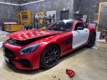 광주 수입차 벤츠 amg gt 랩핑 후기 / 광주 광산구 하남동