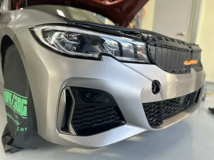 광주랩핑 전문매장 랩마블스튜디오 bmw340i 전체랩핑 / 광주 광산구 하남동