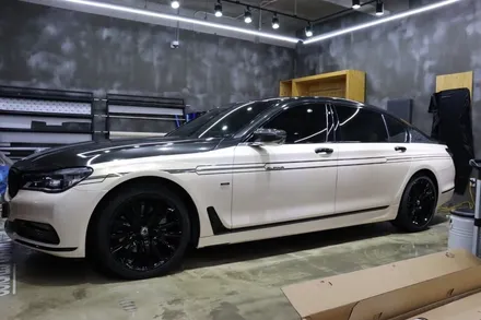 광주랩핑잘하는곳 BMW730D 듀오톤 고급스럽다 / 광주 광산구 하남동