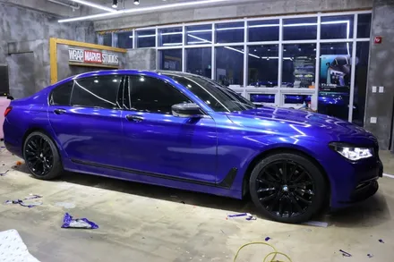 광주랩핑 전문샵 랩마블스튜디오 bmw730d 전체랩핑작업 / 광주 광산구 하남동