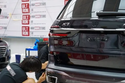 BMW X7 전체 무광 PPF 인디비주얼 올블랙 에디션 만들기. 광주 자동차 PPF 랩마블 스튜디오 / 광주 광산구 하남동