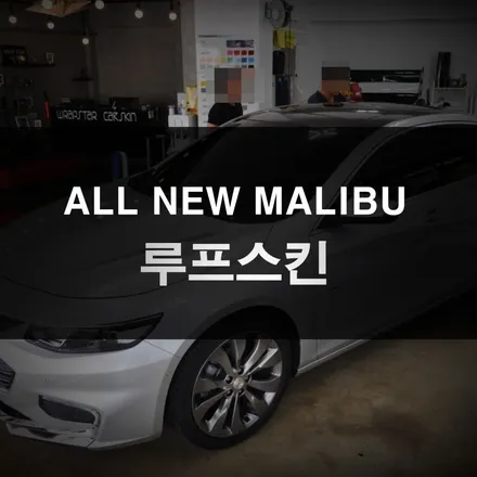 올뉴말리부 랩핑, 이제 없으면 허전한 루프스킨! / 수원 영화동