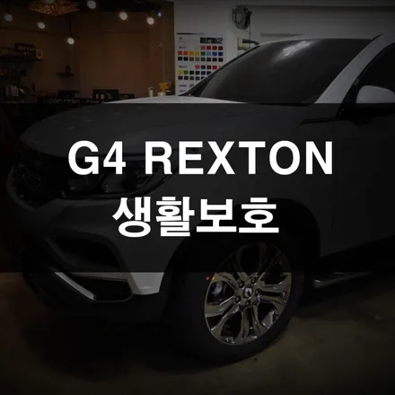 ppf 시공가격, g4렉스턴에도 필요하죠! / 수원 영화동