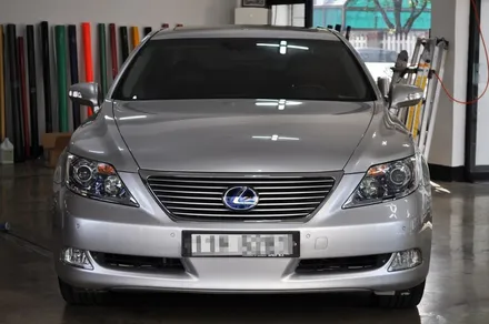 수원랩핑 장밋빛으로 바꿔본 렉서스  ls600h 전체 시공기 / 수원 영화동