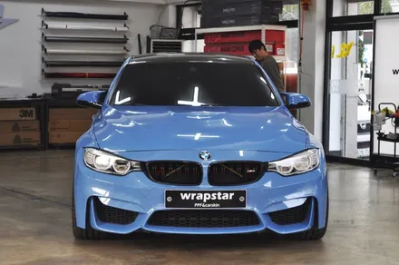 BMW M3 색상 변경 전체 랩핑 시공기 / 수원 영화동