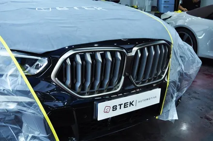 BMW X6 그릴 래핑과 크롬딜리트 시공기 / 수원 영화동