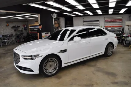 제네시스 G90의 랩핑 가격 알아봐요 / 수원 영화동