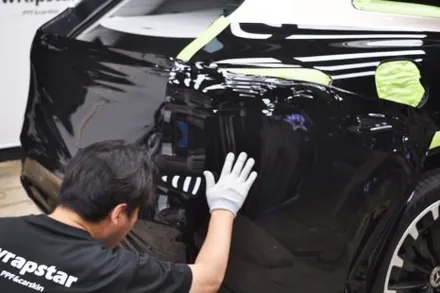 벤츠 EQS SUV 마이바흐 투톤 스타일 랩핑 시공기 / 수원 영화동