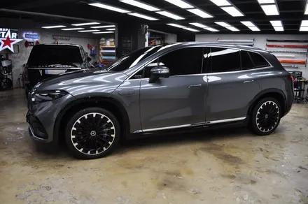 벤츠 EQS SUV 마이바흐 투톤 스타일 랩핑 시공기 / 수원 영화동