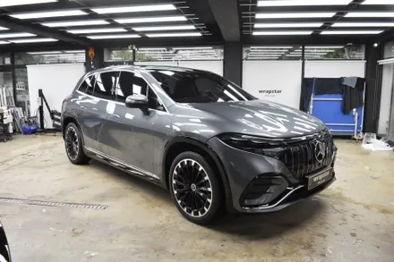 벤츠 EQS SUV 마이바흐 투톤 스타일 랩핑 시공기 / 수원 영화동