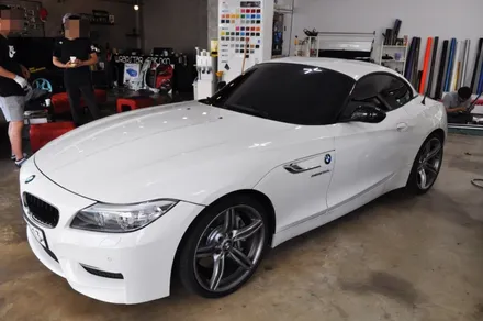 수원랩핑,  BMW Z4 투톤은 역시 잘 어울려요. / 수원 영화동