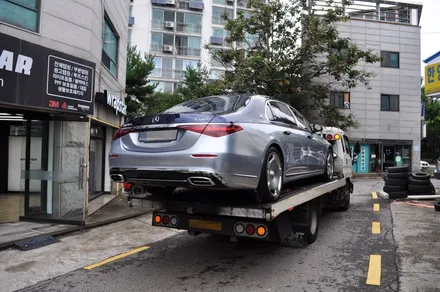 마이바흐 S580 투톤랩핑 시공기 / 수원 영화동