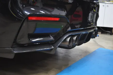 bmw M4 간단한 랩핑 포인트만 넣어 봤어요 / 수원 영화동